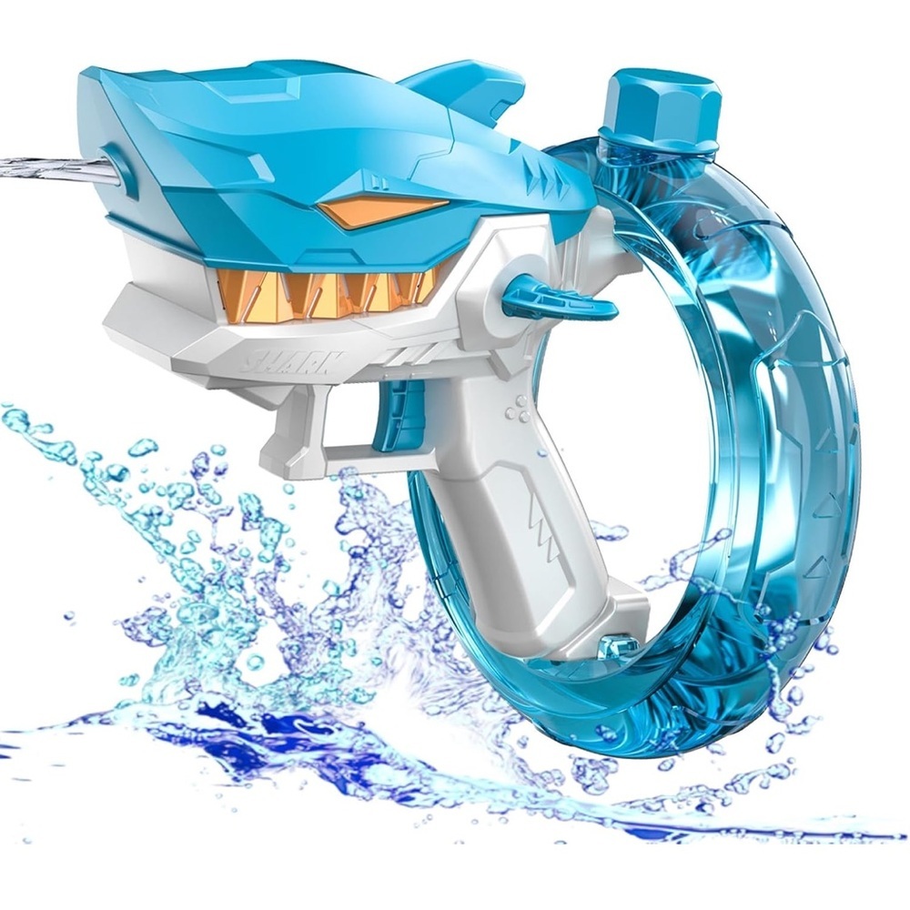 ✨BNWT - Electric Shark Shape Water Guns for Kids - Blue✨